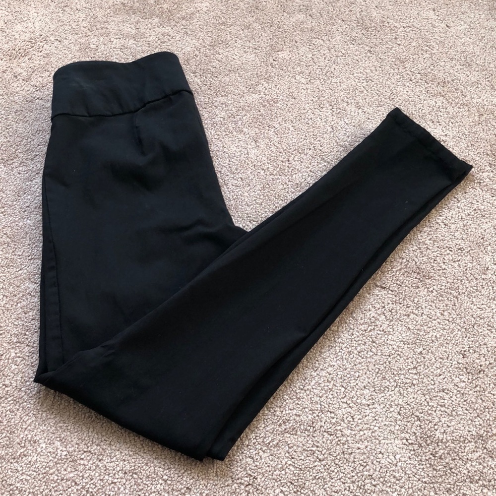 Black legging dress pants